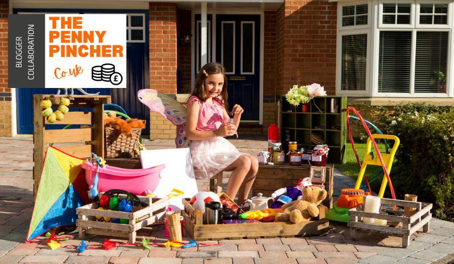 How to Help Your Child Run a Yard Sale or Car Boot Stall - Penny Pincher Collab